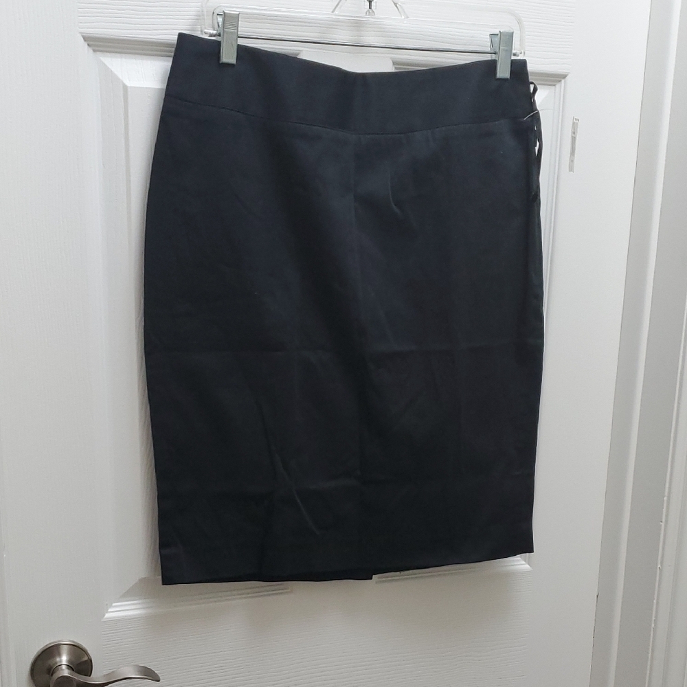 INC International Concepts Elegant Black Pencil Skirt